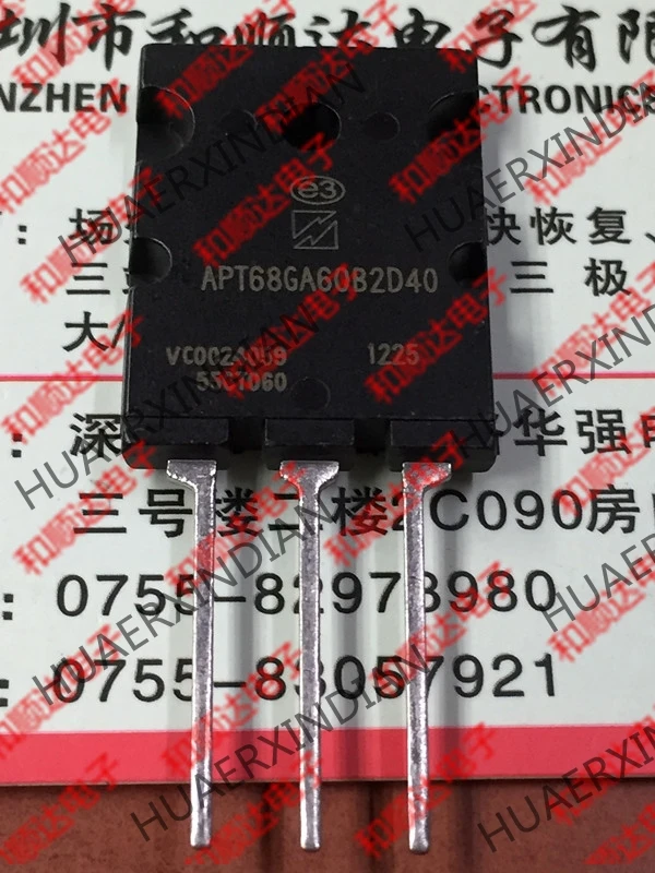 10 шт./лот новое и оригинальное APT60GA60B2D40 TO-264 IGBT 600V 121A