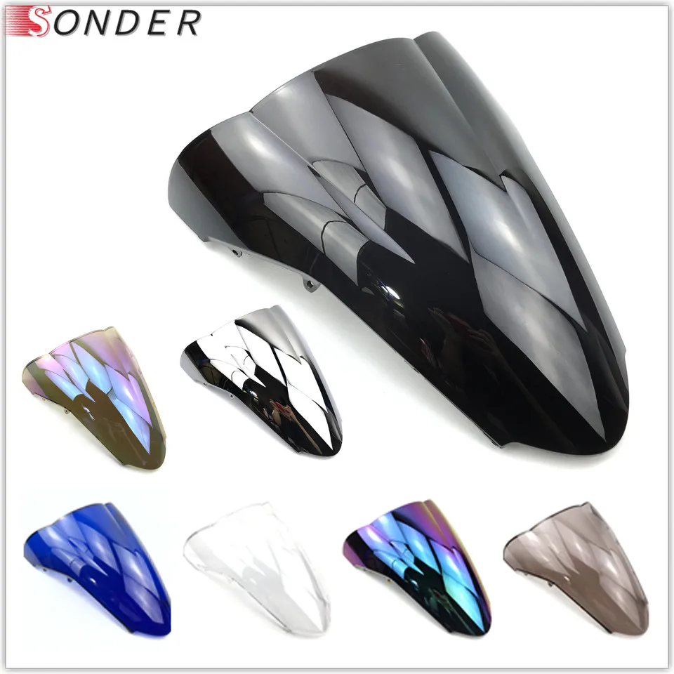Motorrad Windschutzscheibe Für Honda VFR800 2002-2012 - Double Bubble Design