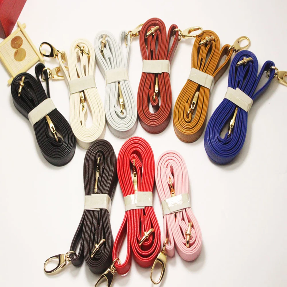 

Women Handbags Belts Strap Bag New Solid Color PU Leather Crossbody Shoulder Bag Handle DIY Purse Bag Belt Accessories