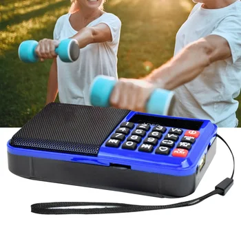 

Multifunctional Easy Operation Wireless TF Card Boombox Digital Elder MP3 Player With Speaker Portable Button Music FM Radio