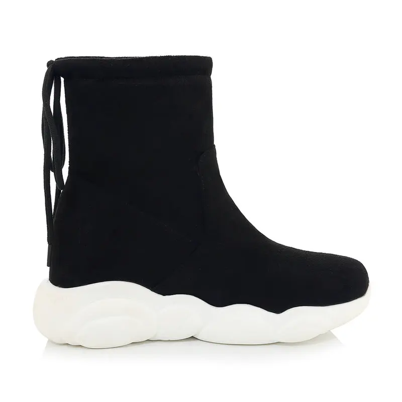 NEMAONE women flat platform over the knee high snow boots ladies Shoes woman Casual Winter warm Boots Female large size 34-43