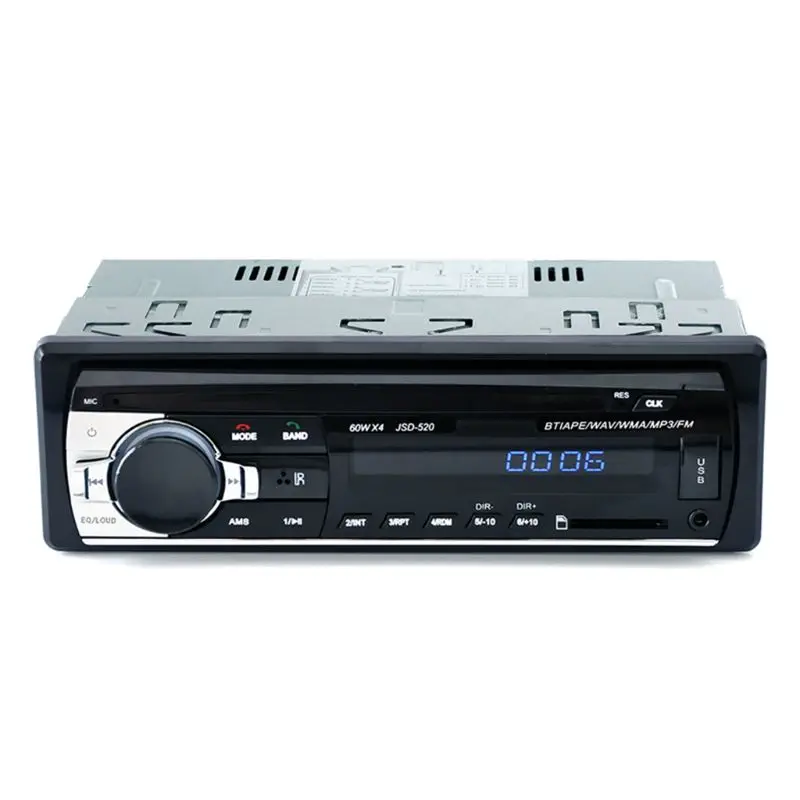 12 в 1 Din JSD-520 автомобиль радио USB TF MP3 WMA плеер с радиоприемник автомобиля G6KC