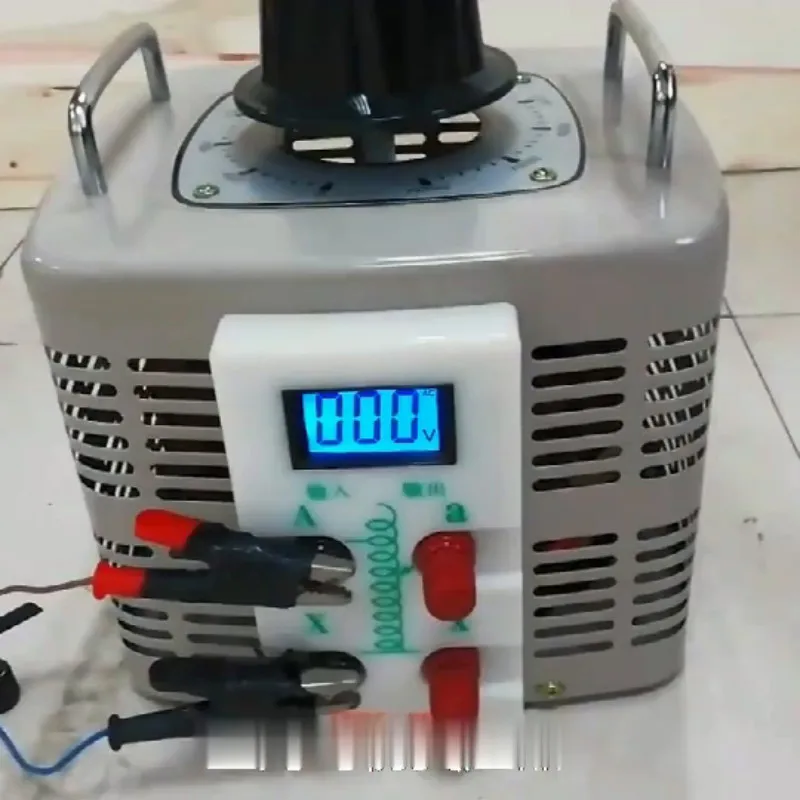 

Single-phase contact ring regulator adjustable 0-250V single-phase AC voltage regulator