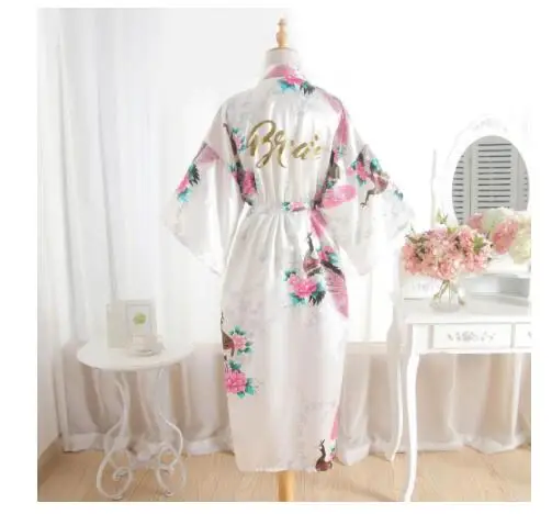 Шелковый халат атласный для подружки невесты, халат для подружки невесты, халат для мамы, халат, женское атласное свадебное кимоно, сексуальная ночная рубашка, платье, женский халат