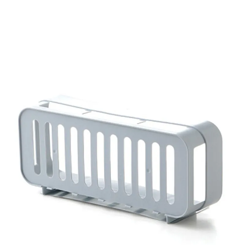 Brief  Bathroom Soap Towel Holder Shelf Wall Vacuum Suction Cup Sponges Storage Basket 1pc 6