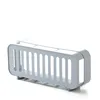 Brief  Bathroom Soap Towel Holder Shelf Wall Vacuum Suction Cup Sponges Storage Basket 1pc 6