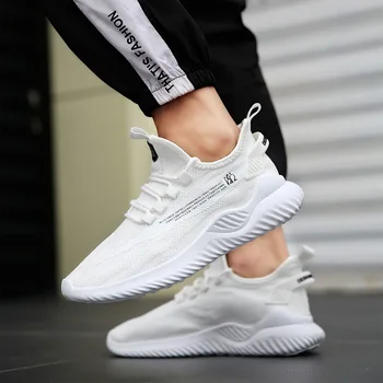 

Hot Style New Mesh Shoes Men Casual Comfortable Breathable Sneakers Men Lac-up Lightweight Walking Man Shoes Zapatillas Hombre