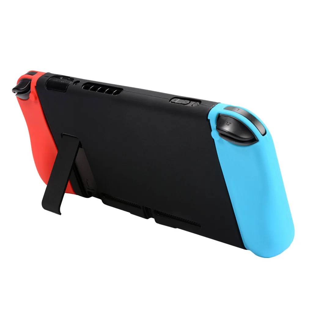 For Nintend Switch Soft Silicone Case Cover Skin Protector Kit Set Accessories Thumb Stick Caps Controller Covers