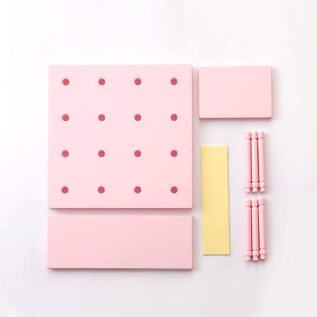 Board Wall Shelf Storage Rack  Accessories Dorm Room Essentials Hooks Shelves Multi-Layer Organizer Storage