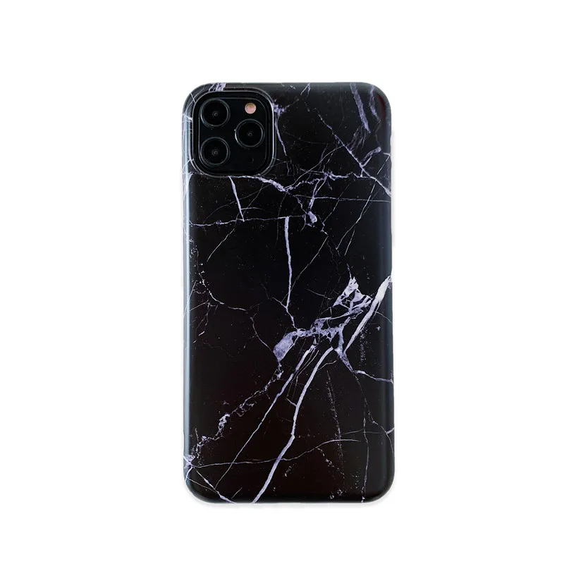 1 Чехол для телефона для iPhone 7 8 Plus Роскошный Глянцевый гранитный камень мраморная текстура чехол для iPhone 11 Pro X XS Max XR оболочка - Цвет: 1