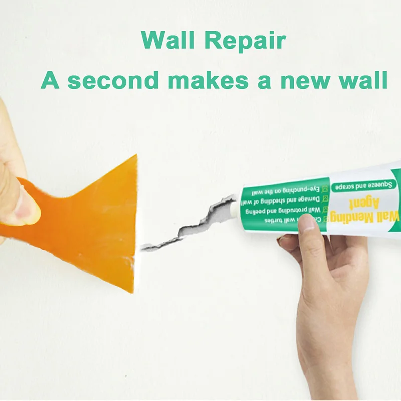 Стена починка агент ремонт крем ноготь с эффектом трещин ремонт быстрое высыхание для дома кухня S7#5