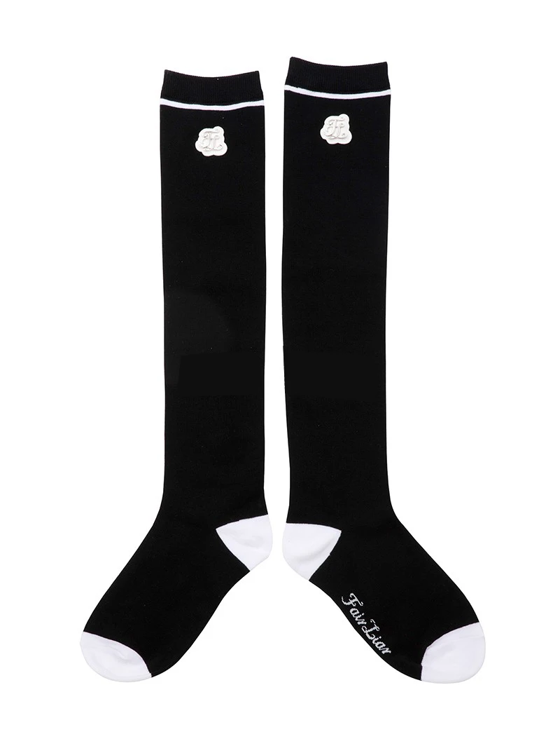 New Golf Long Socks For Girl Fashion Stretch Golf Tennis Sports Knee