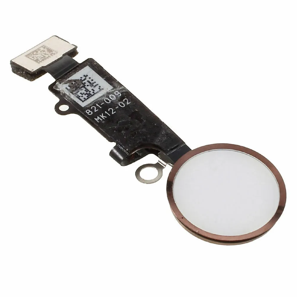 Repair Durable Replacement Part Complete Key Elektron Home Button Assembly Spare Mobile Phone Cable Gasket For IPhone 7/8