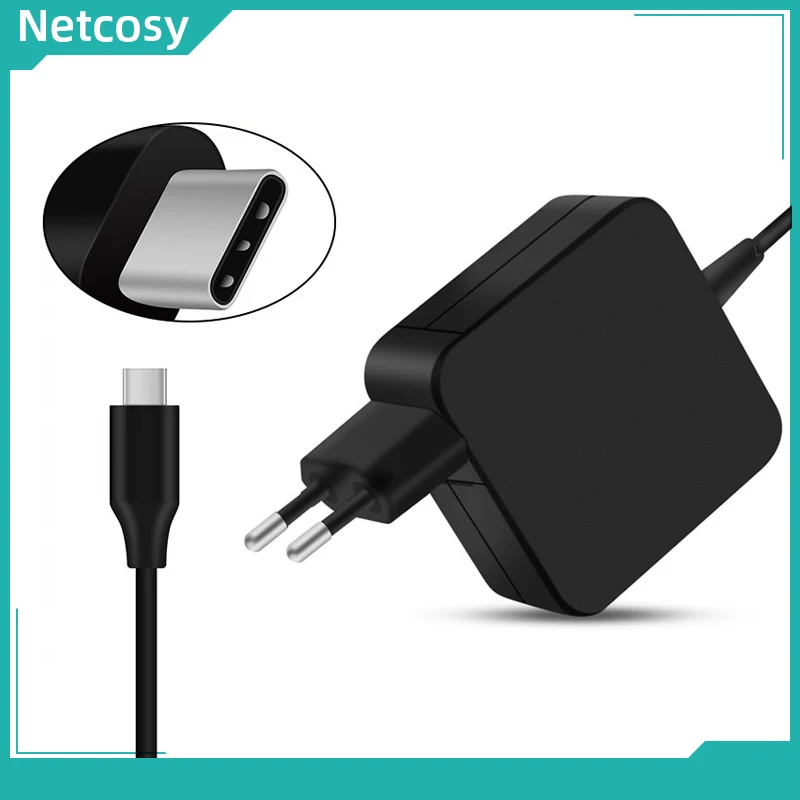 

65W USB Type-C AC Adapter Charger Power Supply For Dell/For Xiaomi air/For Huawei Matebook/For HP Spectre/For Lenovo/For Macbook