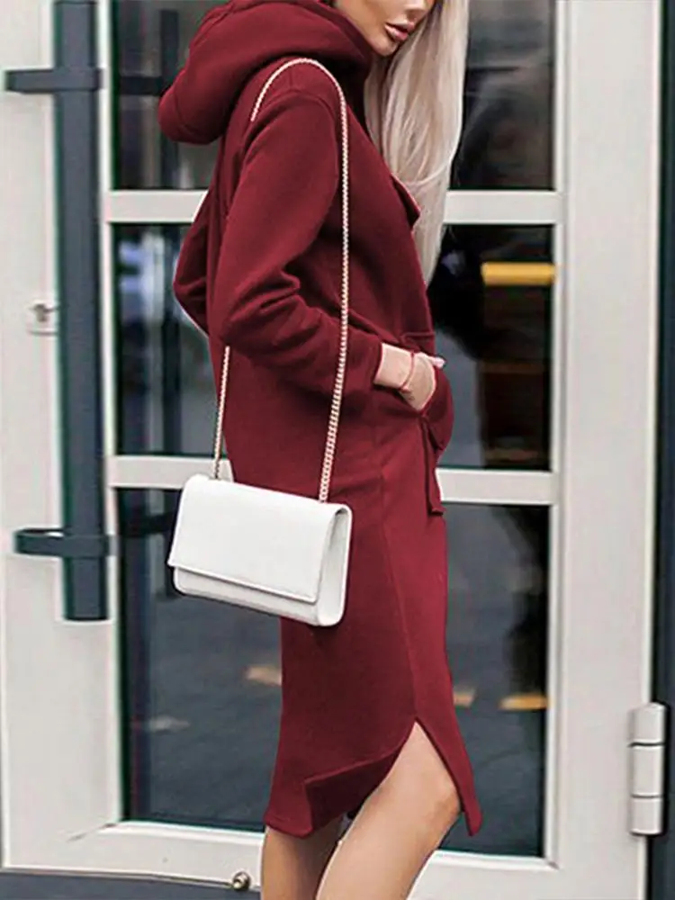 VONDA Long Sleeve Maternity Dress Casual Loose Autumn Party Beach Dresses Bohemian Sundress Vintage Robe Femme S-5XL Vestidos