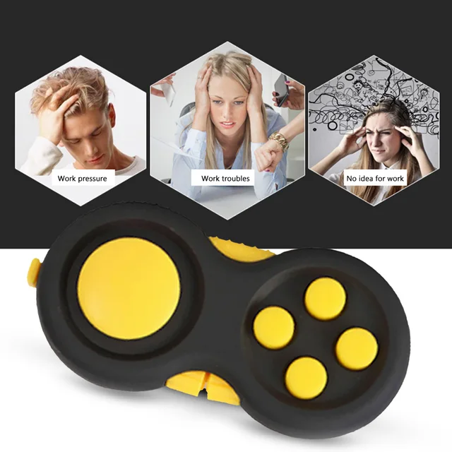 Decompression Handle Wireless Decompression Handle Fidget Pad Decompression Toy Children Adult Squeeze Handle 3