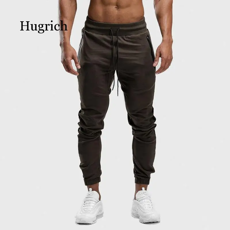 New Mens Trackpants Casual Pants Joggers Sweatpants Cotton Skinny Trousers Male Gyms Fitness Workout Sportswear Pencil Pants