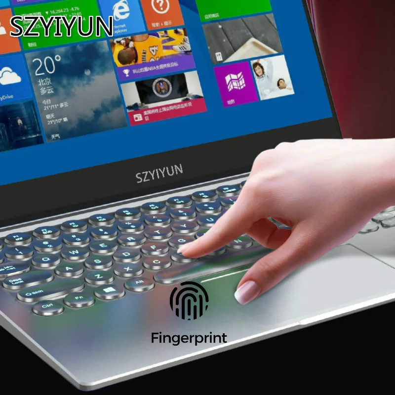 Ретро круглая клавиатура i7 ноутбук 14 1 дюймов мини 8G RAM 2G выделенная графическая