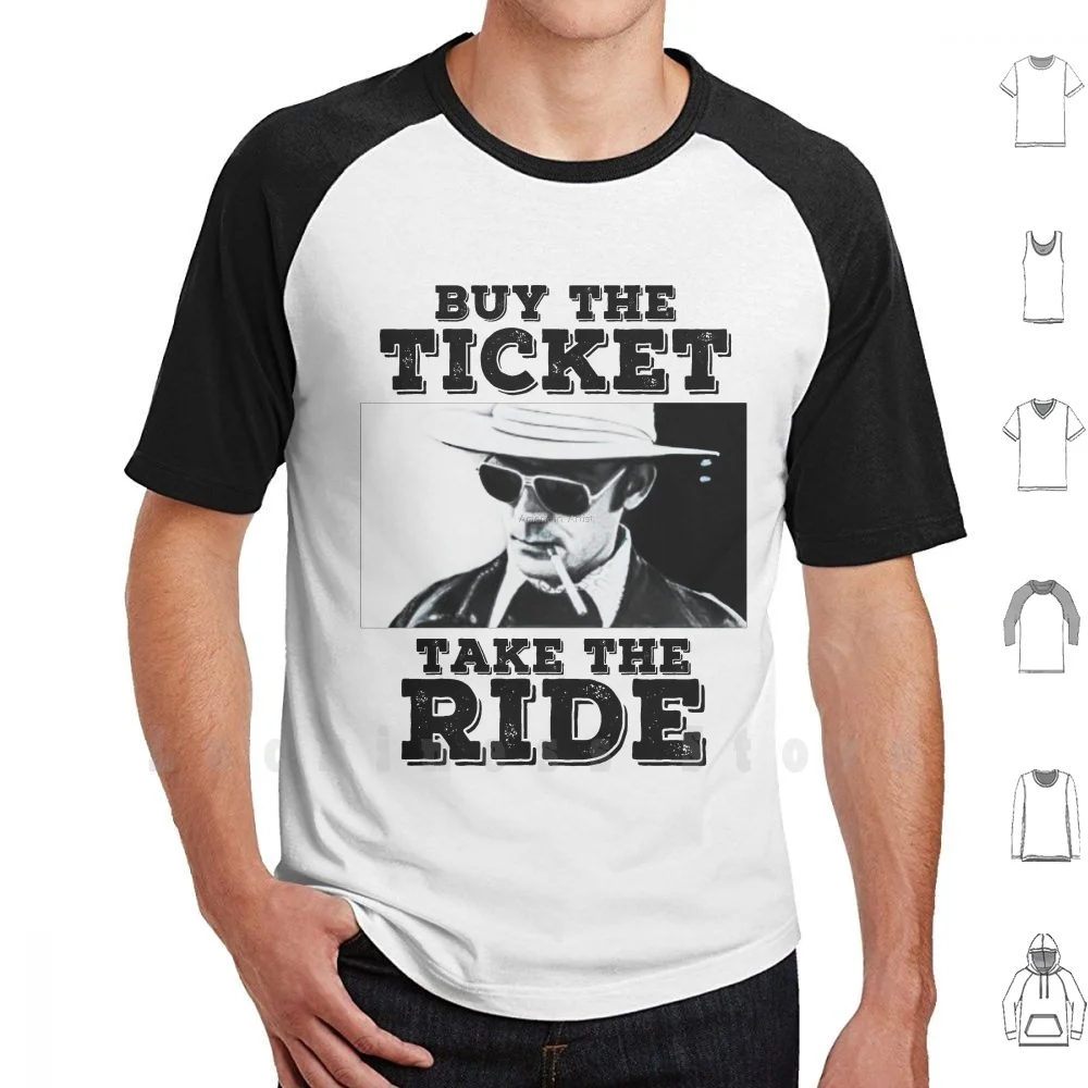 Acquista Il Biglietto, Prendi La Maglietta Da Corsa In Cotone Da Uomo Stampa Fai Da Te Hunter S Thompson Qualsiasi Cosa Vale La Pena Fare Vale La Pena