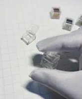 10pcs Acrylic Box Cube Shape for Element Cube Collection Storag Element Cubes Show And Protecter 2