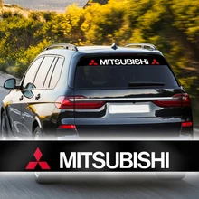 

Reflective Car Front Rear Windshield Sunshade Sticker Decals For Mitsubishi Ralliart Lancer 9 10 Asx Outlander Pajero L200