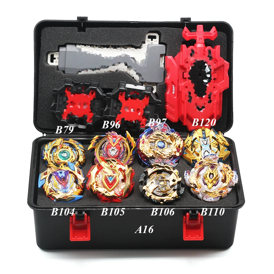 Takara Tomy Bey Bay Burst пусковые устройства игрушки GT Arena дети мальчики подарок тупи Металл Burst Бог спиннинг Топ лезвия для детей - Цвет: A16