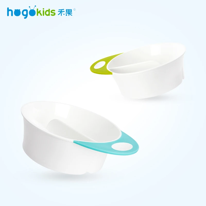 Hogokids PP детские миски для кормления разделительная обучающая миска Детские миски детская тарелка безопасная столовая посуда вспомогательная миска 3 комплекта