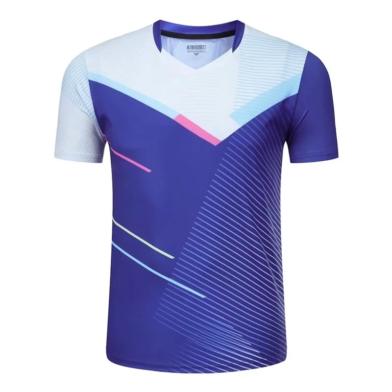2021 Tennis Shirts Women Men Sports Clothes Badminton Wear Shirts Table Tennis Game Shirts