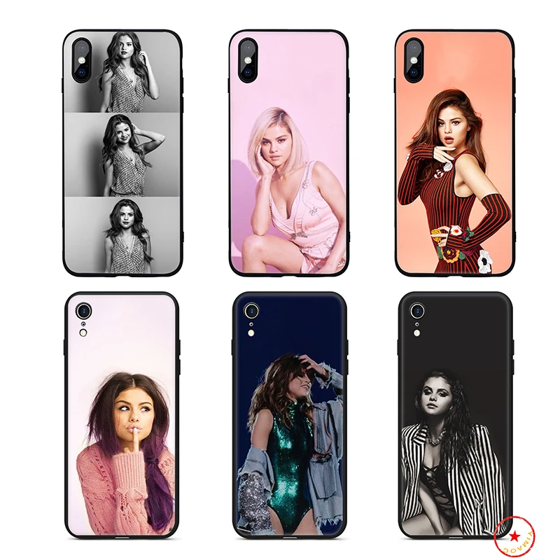 Мягкий силиконовый чехол Selena Gomez для телефона iPhone 11 Pro Xs Max X или 10 8 7 6S Plus 5 5S SE Xr 6 Plus 7Plus 8 Plus