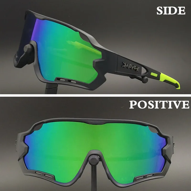 3 линзы, очки для горного велосипеда, поляризованные очки для велоспорта, очки для велоспорта,, спортивные велосипедные солнцезащитные очки Nrc P-Ride для мужчин - Цвет: KEBR-04