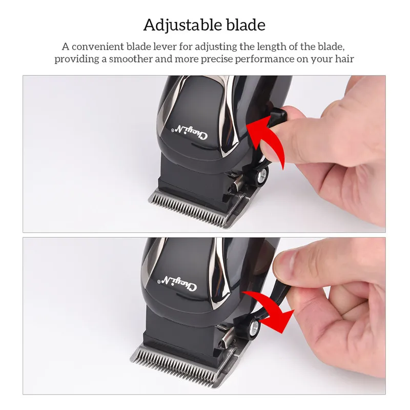 Электрическая машинка для стрижки волос Профессиональная Парикмахерская Машинка для стрижки волос Timmer Мужская детская машинка для стрижки волос шнур/Беспроводная стрижка салонный инструмент 35