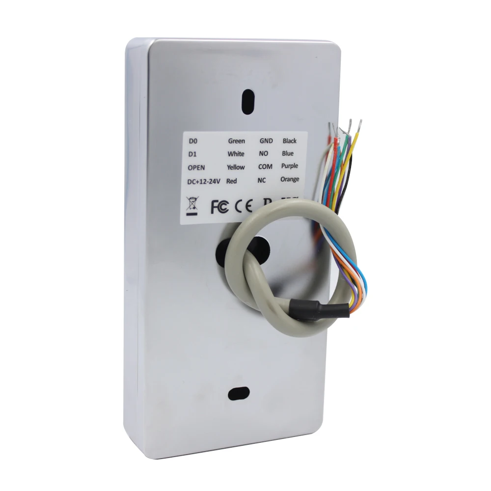 10K Users IP67 Metal Access Control System Fingerprint & Dual-Band RFID (EM/MF),Waterproof Biometric Controller-Electric Gates