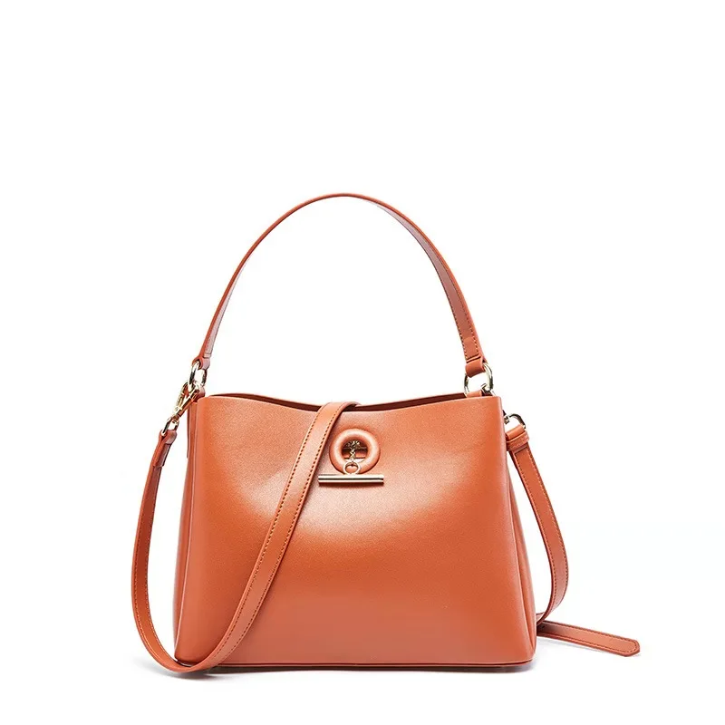

Bag, women's leather, Korean version, new leather, handbag, straddle bag, women's bag, new shoulder bag, handbag lady bag