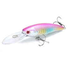 

1PCS Minnow Lure 9Cm 8.6g Topwater Hard Wobbler Jig Bait Crankbait Carp Striped Bass Pesca Fishing Tackle SwimBait
