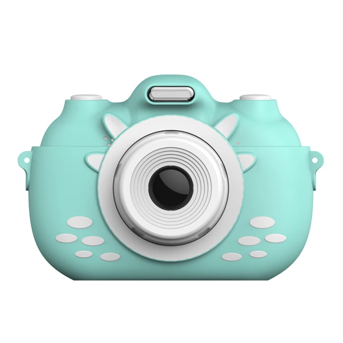 Digital Kids Camera 3Inch TouchScreen Dual Lens Cartoon Photography Birthday Gift OC-shipping
