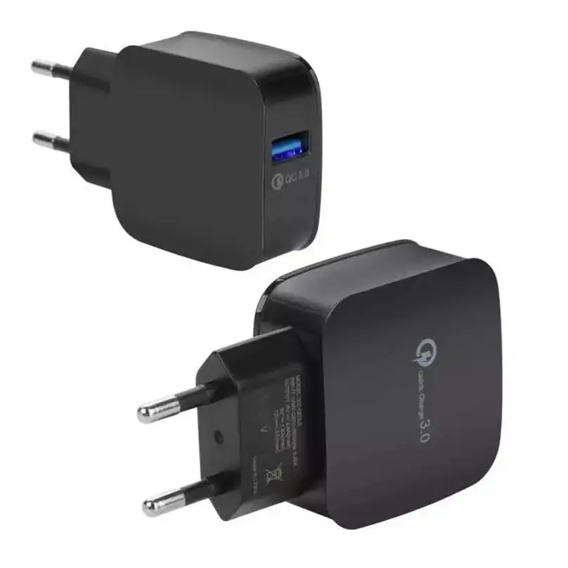 Быстрое зарядное устройство QC3.0 QC2.0 USB зарядное устройство адаптер 18 Вт портативное настенное зарядное устройство EU US Разъем для SAMSUNG IPHONE HUAWEI