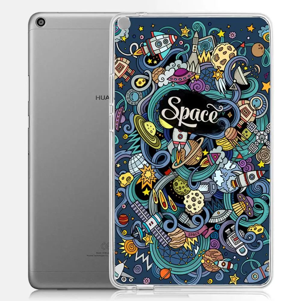 Мягкий TPU чехол для huawei MediaPad T3 10 9,6 ''AGS-W09 AGS-L09 AGS-L03 роспись печать силиконовый чехол для планшета Coque Capa Funda