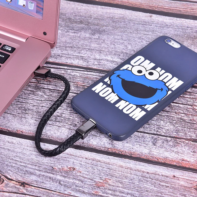 Открытый Портативный кожаный Мини Micro USB браслет зарядное устройство данных зарядный кабель синхронизации для iPhone6 6s Android type-C телефонный кабель