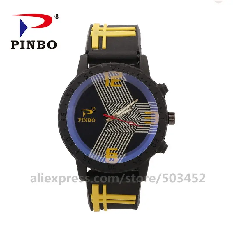 100pcs/lot New Clock Men Silicone Wrist Watch Rays Erkek Kol Saat Big Dial Business Sport Wholesale For | Наручные часы