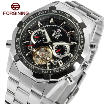 

Uhren Herren Forsining Luxury Relojes Hombre Mens Watches Day Date Tourbillion Automatic Watch for Mens Clock Relogio Masculino