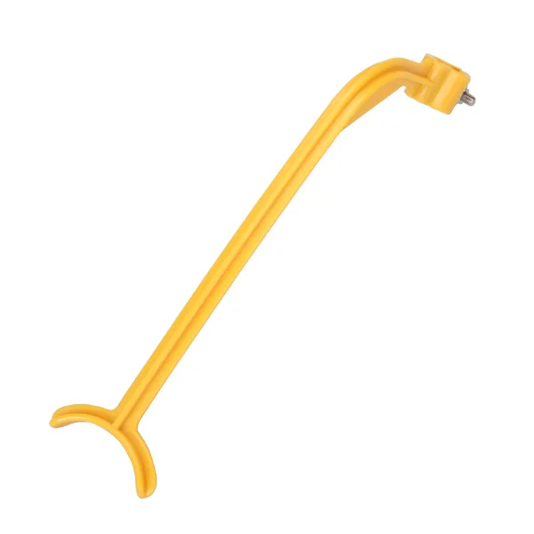 Yellow Plastic Golf Swing Training Aid Trainer Practice Gesture Alignment Tool