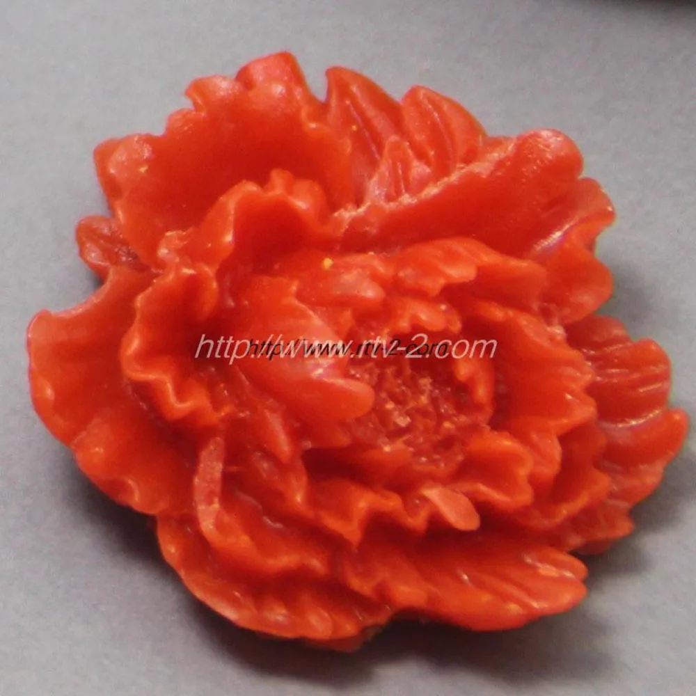 3D пион плесень цветок силиконовые формы инструменты для украшения тортов из