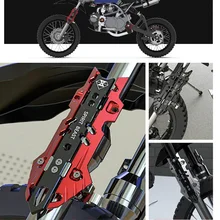 Motocykl przednia osłona amortyzatora akcesoria dla SUZUKI BANDIT 400 GN 250 LTR 450 BOULEVARD C90 GSX S1000 GSXR 1000 K7 SV 1000 tanie tanio CN (pochodzenie) 2 75inch YTZJG 4 33inch 9 84inch T6063 Aluminum alloy Uniwersalny Yamaha DUCATI MV AGUSTA Benelli VICTORY