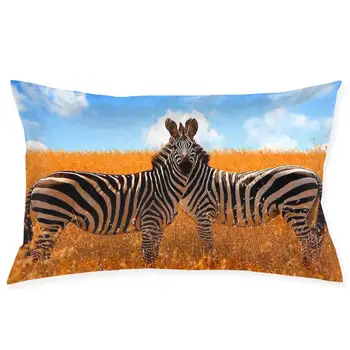 

Zebras Fashionable pillowcase and rectangular decorative pillowcase 20 "x30"