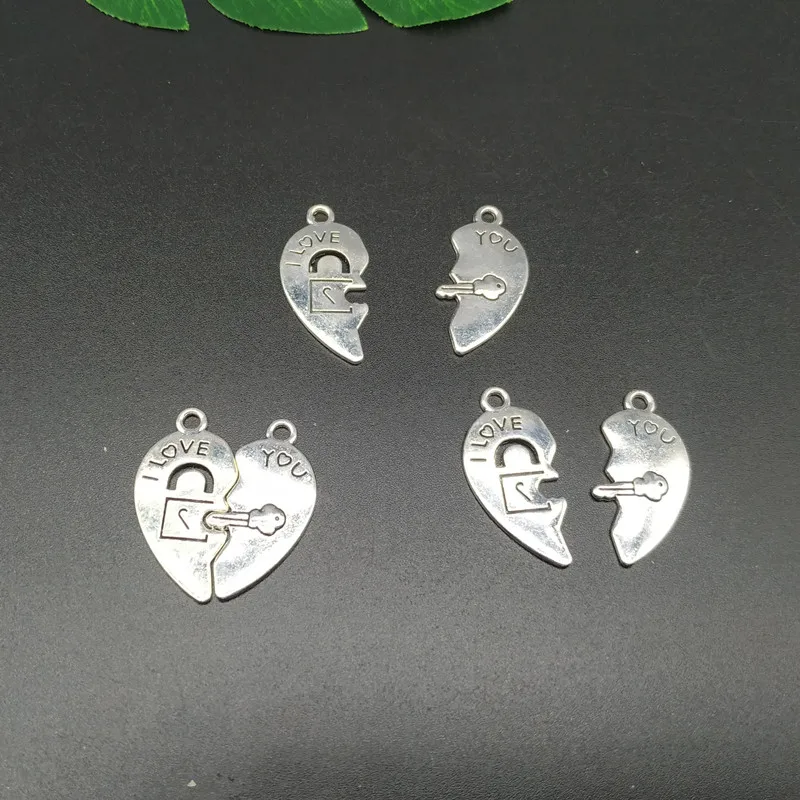 6 pcs Tibet silver Palm Tree Charms 21x20mm DIY Jewellery Making crafts