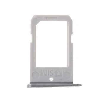 

For Galaxy S6 Edge / G925 Single SIM Card Tray Slot Holder Slot Adapter Replacement Part