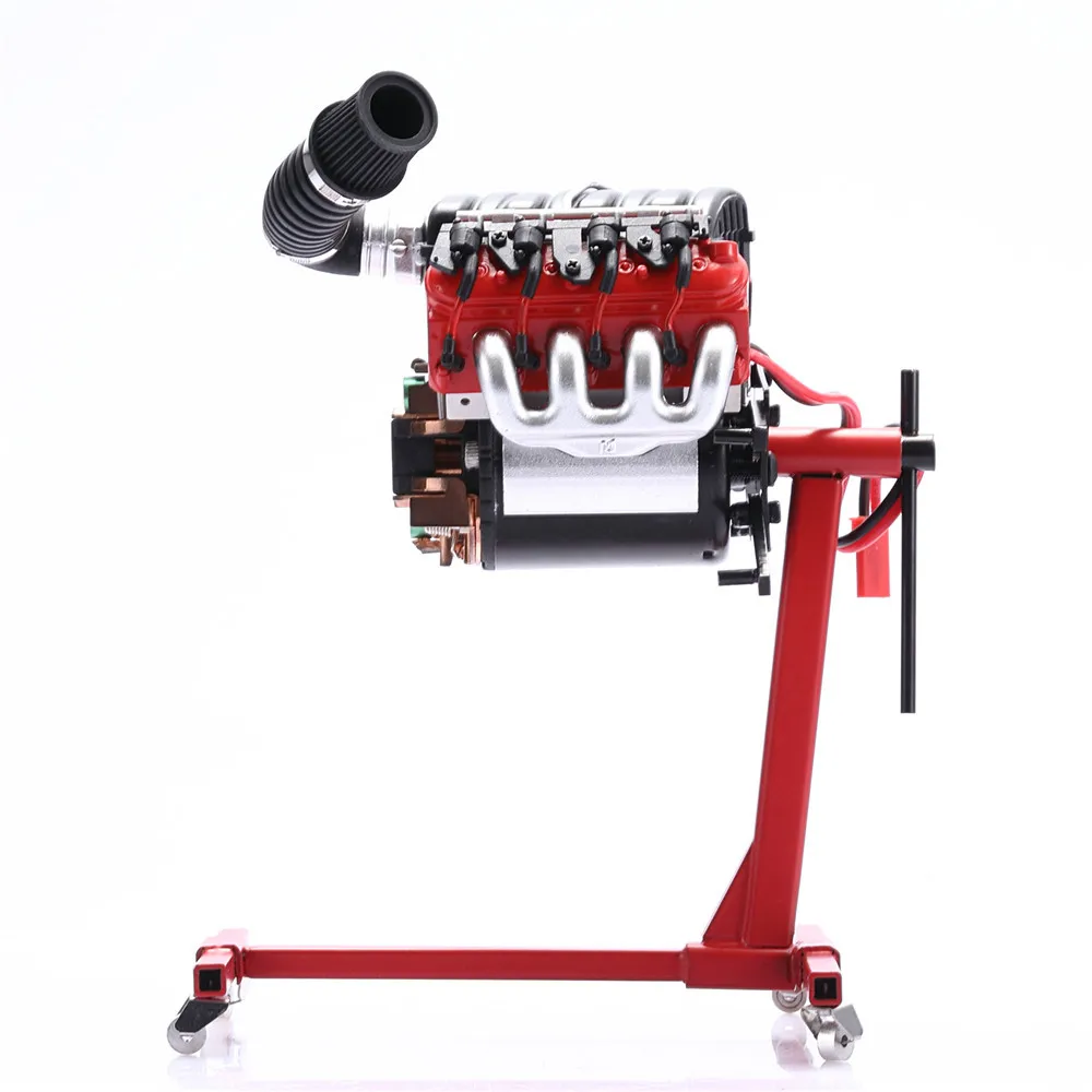 1 комплект V8 рабочий стенд двигателя для 1/10 V8 масштабный двигатель(Z-S1043) Tamiya трактор TRX4 Denferder G500 RC запчасти для автомобилей Инструменты
