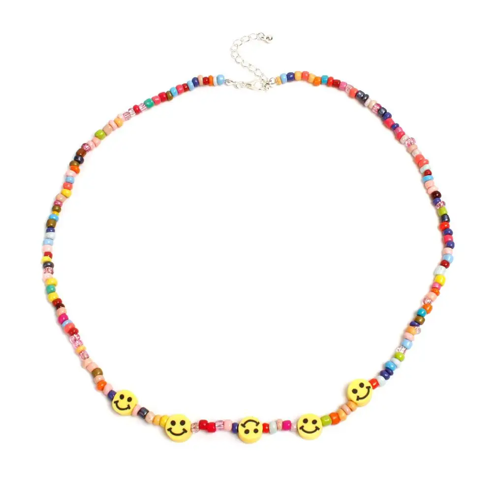 Wild-Necklaces Couple Smily Hip-Hop Hot-Sale Fashion Women with The Same-Street And New