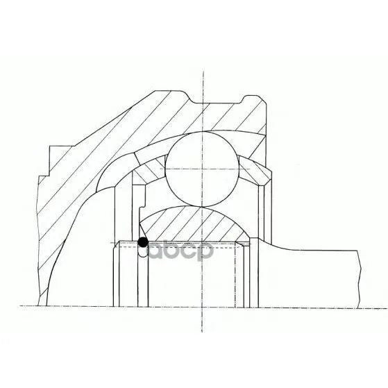 Шрус Внутр К-Кт Vw: Transporter Т4 С И Без Abs 9.90-7.94 GKN(Loebro) арт. 302305