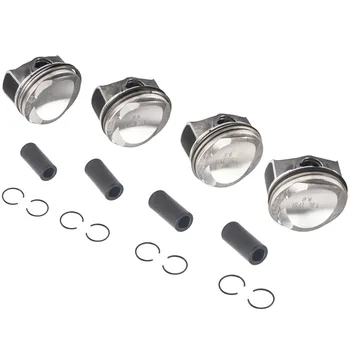 

4x piston set standard bolts Ø23mm for Audi for VW for Seat for Skoda 1,8 TFSI TSI CDA BZB